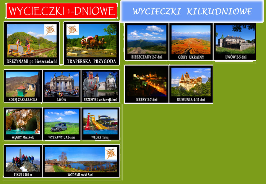 Wycieczki Bieszczadera